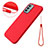 Funda Silicona Ultrafina Goma 360 Grados Carcasa para Nokia G22 Rojo