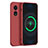 Funda Silicona Ultrafina Goma 360 Grados Carcasa para Oppo A1 5G Rojo