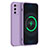 Funda Silicona Ultrafina Goma 360 Grados Carcasa para Oppo A53s 5G Purpura Claro