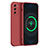 Funda Silicona Ultrafina Goma 360 Grados Carcasa para Oppo A53s 5G Rojo