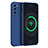 Funda Silicona Ultrafina Goma 360 Grados Carcasa para Oppo A55 5G Azul