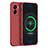 Funda Silicona Ultrafina Goma 360 Grados Carcasa para Oppo A56S 5G Rojo