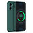 Funda Silicona Ultrafina Goma 360 Grados Carcasa para Oppo A56S 5G Verde Noche