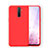 Funda Silicona Ultrafina Goma 360 Grados Carcasa para Oppo Reno Ace Rojo