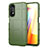 Funda Silicona Ultrafina Goma 360 Grados Carcasa para Realme 7 Ejercito Verde