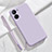 Funda Silicona Ultrafina Goma 360 Grados Carcasa para Realme Q5x 5G Purpura Claro