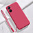 Funda Silicona Ultrafina Goma 360 Grados Carcasa para Realme V20 5G Rojo