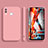 Funda Silicona Ultrafina Goma 360 Grados Carcasa para Samsung Galaxy A10s Rosa