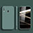 Funda Silicona Ultrafina Goma 360 Grados Carcasa para Samsung Galaxy A20 Verde Noche