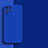 Funda Silicona Ultrafina Goma 360 Grados Carcasa para Samsung Galaxy A22 4G Azul