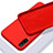 Funda Silicona Ultrafina Goma 360 Grados Carcasa para Samsung Galaxy A90 5G Rojo