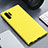 Funda Silicona Ultrafina Goma 360 Grados Carcasa para Samsung Galaxy Note 10 Plus 5G Amarillo