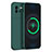 Funda Silicona Ultrafina Goma 360 Grados Carcasa para Vivo iQOO Neo6 5G Verde Noche