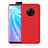 Funda Silicona Ultrafina Goma 360 Grados Carcasa para Vivo Nex 3 5G Rojo