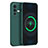 Funda Silicona Ultrafina Goma 360 Grados Carcasa para Vivo V23 5G Verde Noche