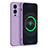 Funda Silicona Ultrafina Goma 360 Grados Carcasa para Vivo V25 Pro 5G Purpura Claro