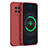 Funda Silicona Ultrafina Goma 360 Grados Carcasa para Vivo X Note Rojo