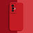 Funda Silicona Ultrafina Goma 360 Grados Carcasa para Vivo X70 5G Rojo