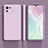 Funda Silicona Ultrafina Goma 360 Grados Carcasa para Xiaomi Mi 11 Pro 5G Purpura Claro