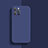 Funda Silicona Ultrafina Goma 360 Grados Carcasa S01 para Apple iPhone 13 Pro Max Azul