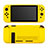 Funda Silicona Ultrafina Goma 360 Grados Carcasa S01 para Nintendo Switch Amarillo