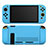 Funda Silicona Ultrafina Goma 360 Grados Carcasa S01 para Nintendo Switch Azul Cielo