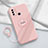 Funda Silicona Ultrafina Goma 360 Grados Carcasa S01 para Oppo A11s Rosa