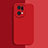 Funda Silicona Ultrafina Goma 360 Grados Carcasa S01 para Oppo Find X5 Pro 5G Rojo