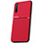 Funda Silicona Ultrafina Goma 360 Grados Carcasa S01 para Realme X2 Rojo