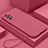 Funda Silicona Ultrafina Goma 360 Grados Carcasa S01 para Samsung Galaxy A23 4G Rosa Roja
