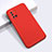 Funda Silicona Ultrafina Goma 360 Grados Carcasa S01 para Samsung Galaxy A31 Rojo