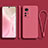 Funda Silicona Ultrafina Goma 360 Grados Carcasa S01 para Xiaomi Mi 12 5G Rojo Rosa