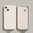 Funda Silicona Ultrafina Goma 360 Grados Carcasa S02 para Apple iPhone 13 Mini Blanco