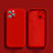 Funda Silicona Ultrafina Goma 360 Grados Carcasa S02 para Apple iPhone 14 Pro Max Rojo