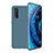 Funda Silicona Ultrafina Goma 360 Grados Carcasa S02 para Oppo Find X2 Azul