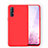 Funda Silicona Ultrafina Goma 360 Grados Carcasa S02 para Oppo Find X2 Neo Rojo