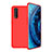 Funda Silicona Ultrafina Goma 360 Grados Carcasa S02 para Oppo Find X2 Rojo