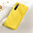 Funda Silicona Ultrafina Goma 360 Grados Carcasa S02 para Realme X50 Pro 5G Amarillo