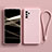 Funda Silicona Ultrafina Goma 360 Grados Carcasa S02 para Samsung Galaxy A13 4G Rosa