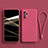 Funda Silicona Ultrafina Goma 360 Grados Carcasa S02 para Samsung Galaxy A72 4G Rosa Roja