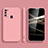 Funda Silicona Ultrafina Goma 360 Grados Carcasa S02 para Samsung Galaxy M21 Rosa