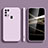 Funda Silicona Ultrafina Goma 360 Grados Carcasa S02 para Samsung Galaxy M31 Prime Edition Purpura Claro