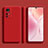 Funda Silicona Ultrafina Goma 360 Grados Carcasa S02 para Xiaomi Mi 12S Pro 5G Rojo