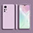 Funda Silicona Ultrafina Goma 360 Grados Carcasa S02 para Xiaomi Mi 12X 5G Purpura Claro