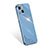 Funda Silicona Ultrafina Goma 360 Grados Carcasa S03 para Apple iPhone 13 Azul Cielo