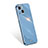 Funda Silicona Ultrafina Goma 360 Grados Carcasa S03 para Apple iPhone 15 Azul Cielo