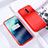 Funda Silicona Ultrafina Goma 360 Grados Carcasa S03 para OnePlus 7T Pro Rojo