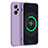 Funda Silicona Ultrafina Goma 360 Grados Carcasa S03 para Oppo K10 5G Purpura Claro