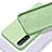 Funda Silicona Ultrafina Goma 360 Grados Carcasa S03 para Oppo Reno3 Pro Verde