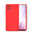 Funda Silicona Ultrafina Goma 360 Grados Carcasa S03 para Oppo Reno4 Z 5G Rojo